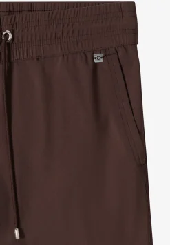 Mid Waist Slim Leg Hose im Casual Fit