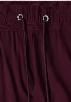 Mid Waist Slim Leg Hose im Casual Fit