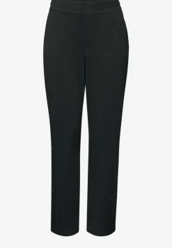 Mid Waist Slim Leg Hose im Loose Fit
