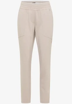 Mid Waist Slim Leg Hose im Casual Fit