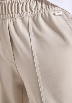 Mid Waist Slim Leg Hose im Casual Fit