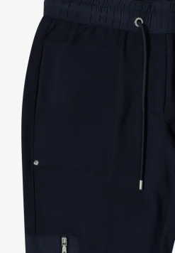 Mid Waist Slim Leg Hose im Casual Fit