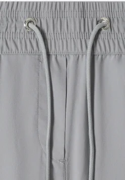 Mid Waist Slim Leg Hose im Casual Fit