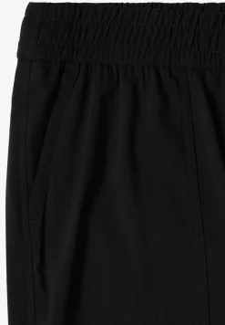 Mid Waist Slim Leg Hose im Cargo-Look