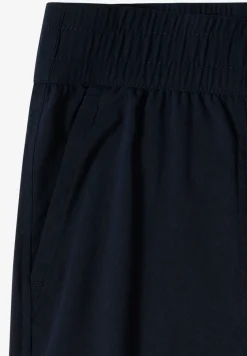 Mid Waist Slim Leg Hose im Cargo-Look