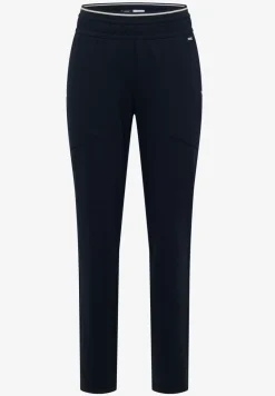 Mid Waist Slim Leg Hose im Casual Fit
