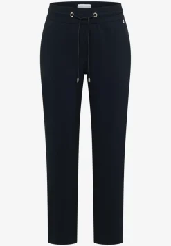 Mid Waist Slim Leg Hose im Casual Fit