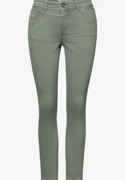 Mid Waist Slim Leg Jeans im Casual Fit
