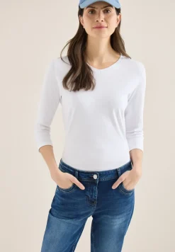 Mid Waist Slim Leg Jeans im Casual Fit