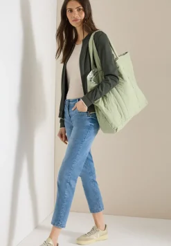 Mid Waist Slim Leg Jeans im Casual Fit
