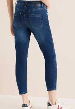Mid Waist Slim Leg Jeans im Casual Fit