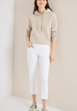 Mid Waist Slim Leg Jeans im Casual Fit
