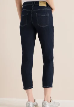 Mid Waist Slim Leg Jeans im Casual Fit