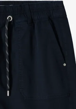 Mid Waist Straight Leg Shorts im Casual Fit