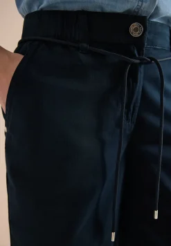 Mid Waist Wide Leg Shorts im Loose Fit