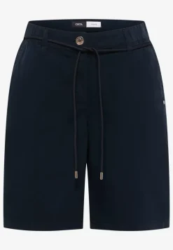 Mid Waist Wide Leg Shorts im Loose Fit