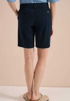 Mid Waist Wide Leg Shorts im Loose Fit