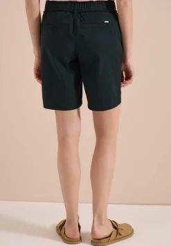 Mid Waist Wide Leg Shorts im Loose Fit