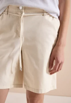 Mid Waist Wide Leg Shorts im Loose Fit