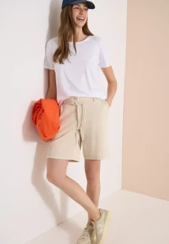 Mid Waist Wide Leg Shorts im Loose Fit