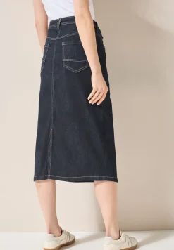 Midi Jeansrock