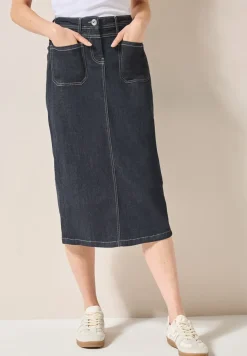 Midi Jeansrock