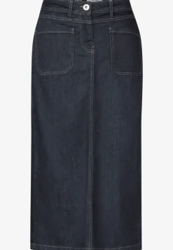 Midi Jeansrock