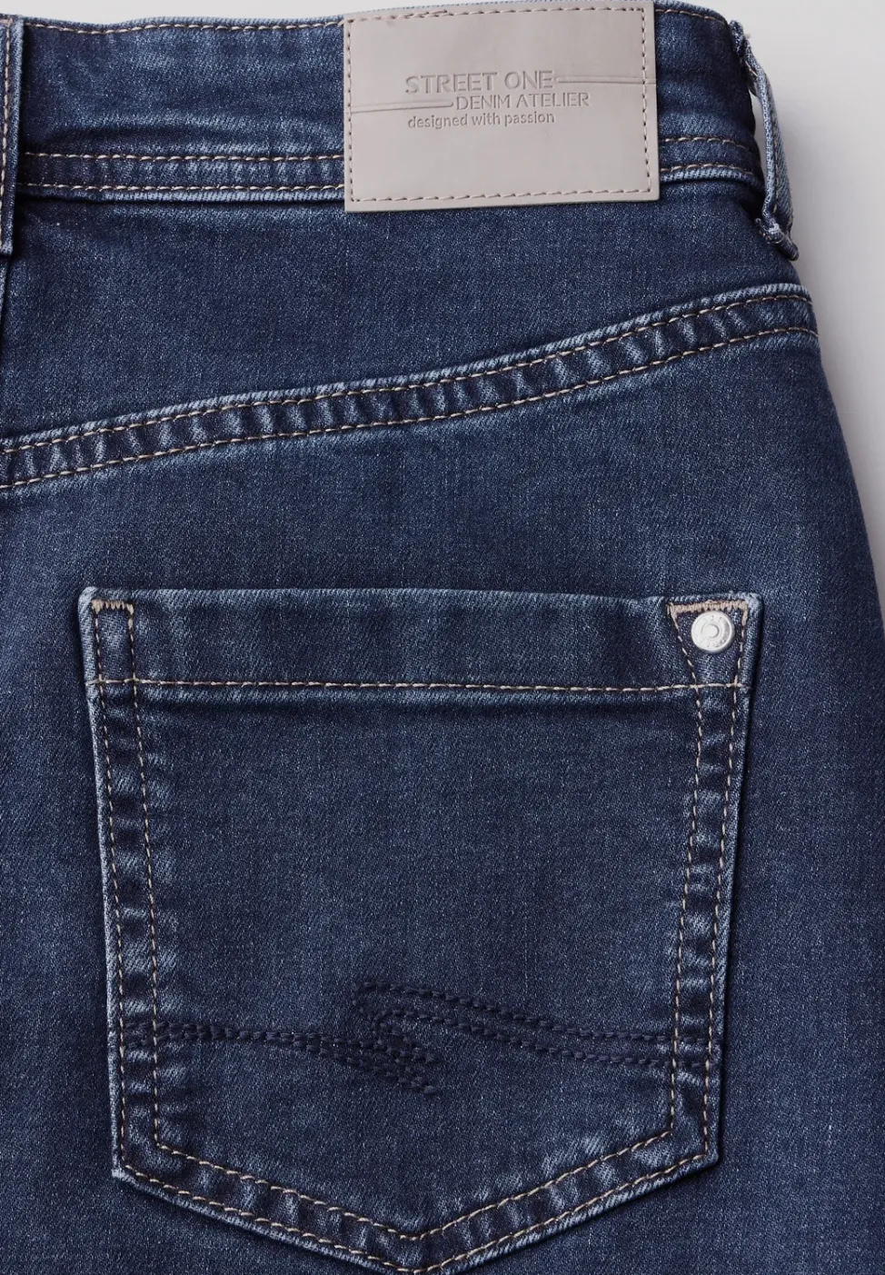 Midi Jeansrock