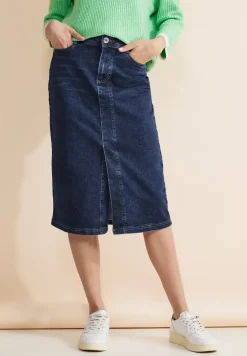 Midi Jeansrock
