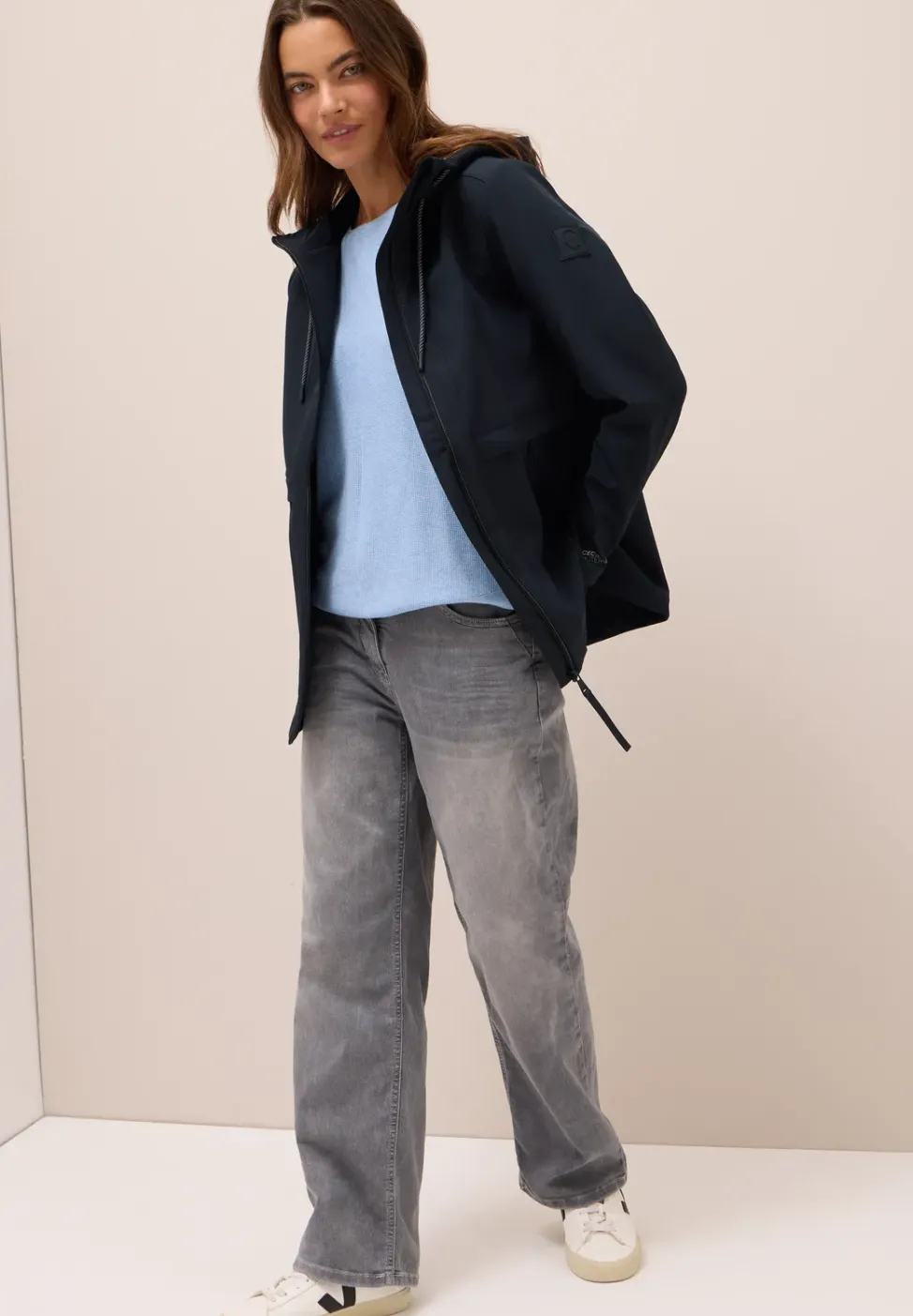 Midi Softshell Jacke