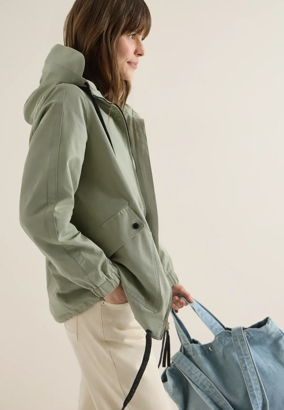 Midi-Jacke