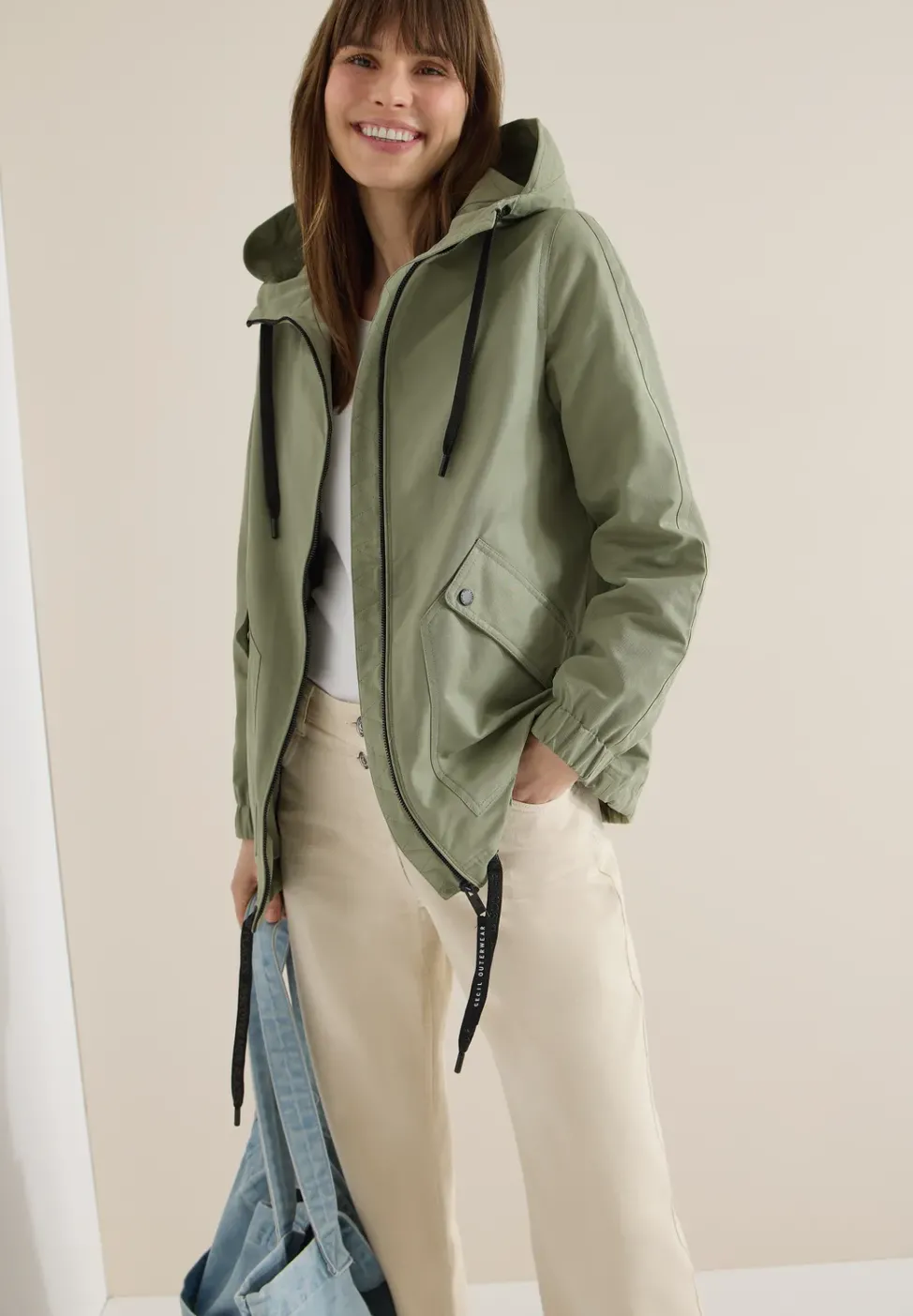 Midi-Jacke