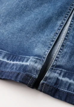 Midi-Jeansrock