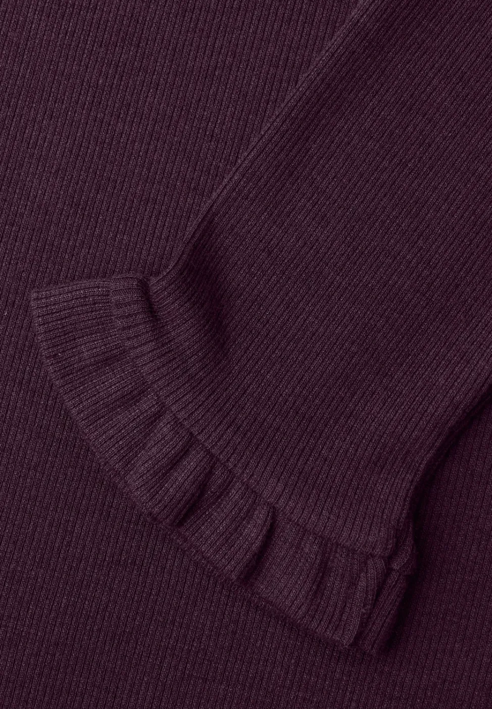 Midi-Kleid in Rippstruktur