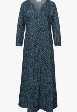 Midi-Kleid mit grafischem Print
