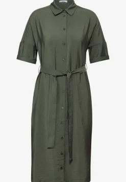 Midikleid mit Hemdkragen