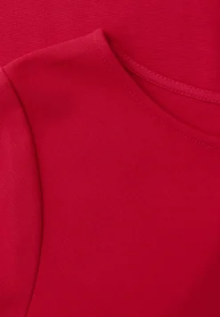 Midi-Kleid mit Knotendetail