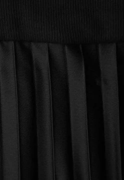Midi-Kleid mit Plissée-Rock
