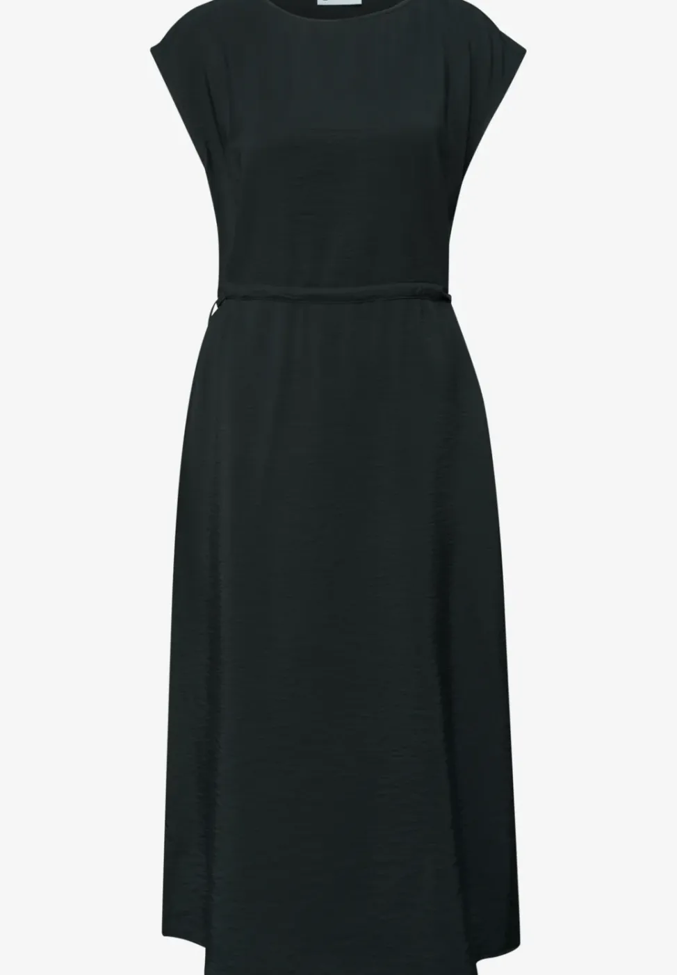 Midi-Kleid mit U-Boot-Ausschnitt