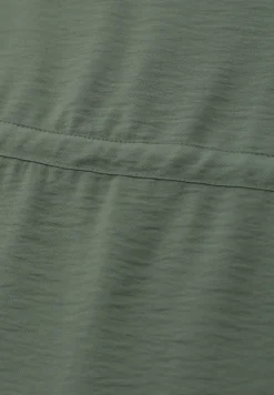 Midi-Kleid mit U-Boot-Ausschnitt