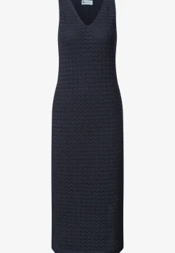 Midi-Kleid mit V-Neck aus Spitze