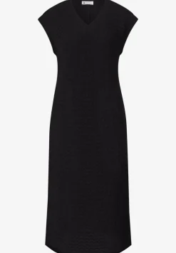 Midi-Kleid mit V-Neck aus Spitze