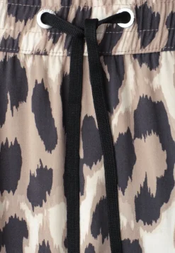 Midi-Rock mit Elastikbund und Print