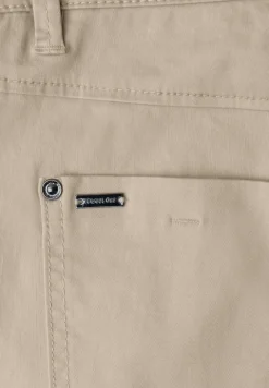 Mid Waist Bermuda in Satin-Optik