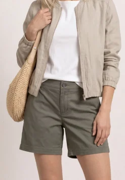 Mid Waist Chino Shorts im Casual Fit