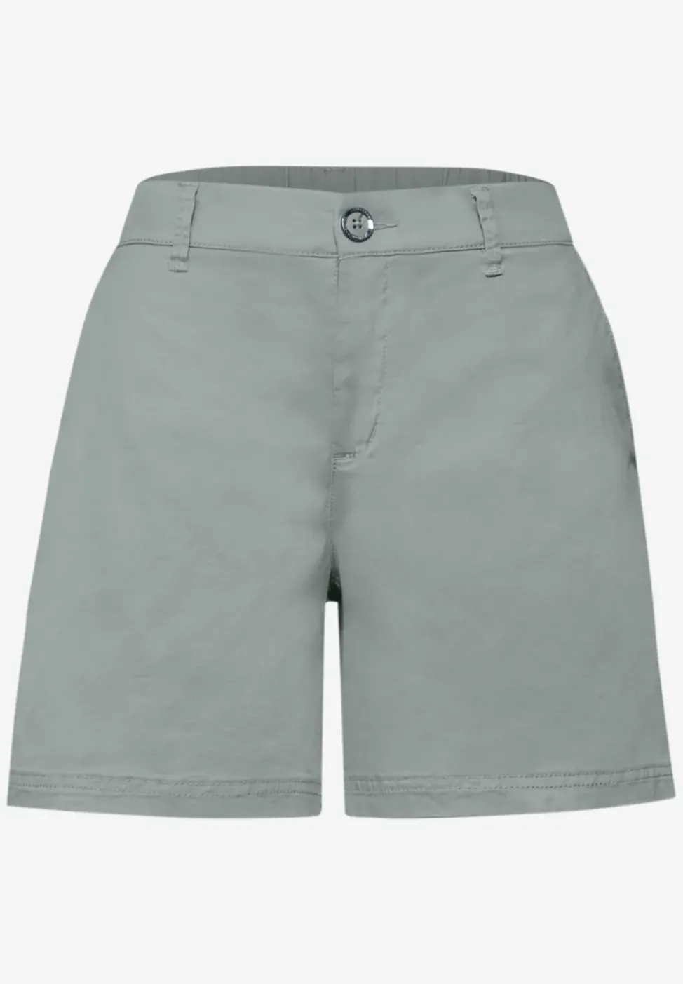 Mid Waist Chino Shorts im Casual Fit