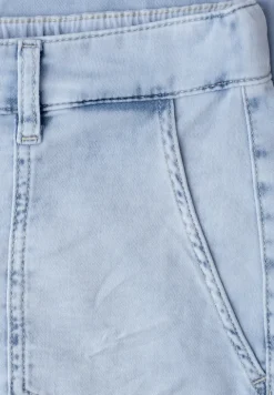 Mid Waist Jeans im Chino-Look