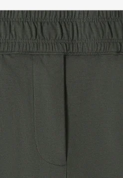 Mid Waist Slim Leg Hose im Casual Fit