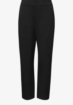 Mid Waist Slim Leg Hose im Loose Fit