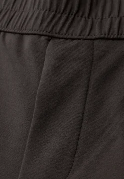 Mid Waist Slim Leg Hose im Loose Fit